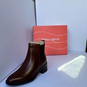 Easy Spirit Women's Rich Brown Ankle Booties